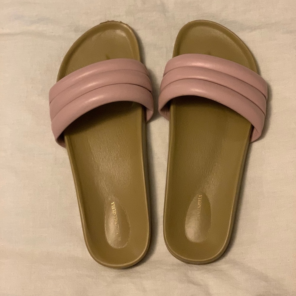 BEATRICE VALENZUELA CLASSIC ROSE QUARTZ SANDALIA